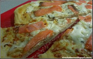 Pizza De Salmón Ahumado
