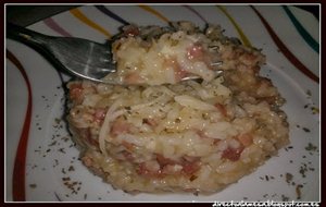 Risotto De Jamón (en Olla Rápida)
