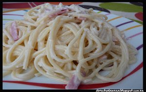 Espaguetis A La Carbonara
