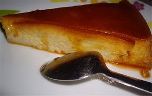 Flan De Manzana
