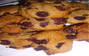 Galletas De Espelta Y Cerezas
