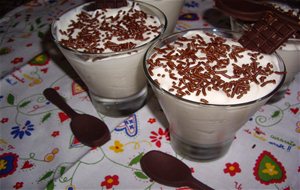 Mousse De Yogurt Griego
