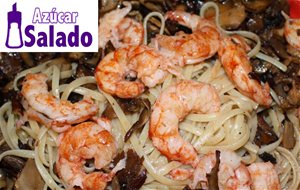 Pasta Con Gambas 
