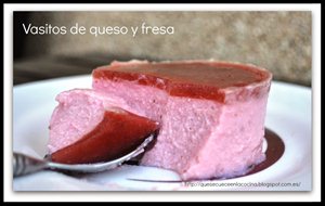 Cremoso De Queso Y Fresa
