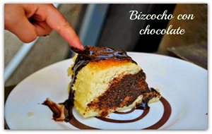Bizcocho "bombardeado" De Chocolate
