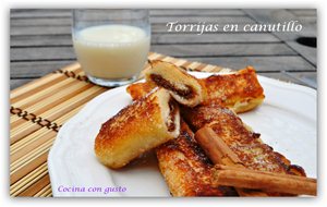 Torrijas En Canutillos
