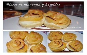 Flores De Manzana Y Hojaldre
