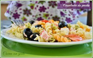 Ensalada De Pasta, Que Rico Mami!!!
