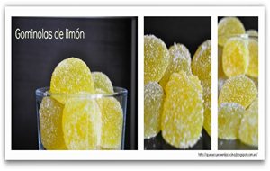 Dulces  de Goma De Limón
