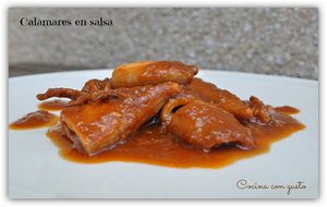 Calamares En Salsa
