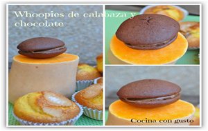 Whoopies De Calabaza Y Chocolate
