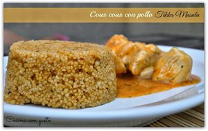 Cous Cous Con Pollo Tikka Masala
