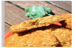 Galletas De Avena Y Coco
