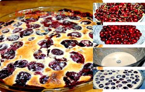 Clafoutis De Cerezas
