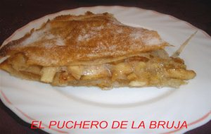 Pasta Filo Con Cabello De Angel Y Manzana
