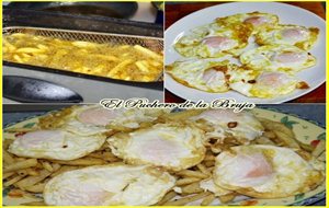 Huevos Fritos Con Patatas Y Jamön
