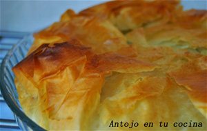 Spanakopita {empanada Griega De Masa Filo, Espinacas Y Queso Feta}
