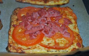 Pizza Con Base De Coliflor
