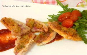 Salmonetes En Costra  De Olivas
