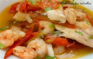 Moqueca Bahiana De Dorada Y Gambas
