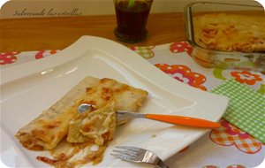 Canelones De Puerros Y Pimiento Colorao
