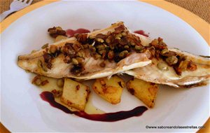 Filetes De Dorada Con Salsa De Vino Tinto
