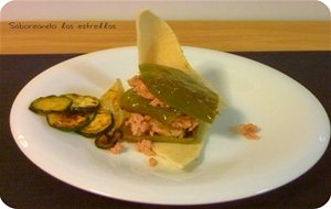 Mil Hojas De Pimiento Y Atún
