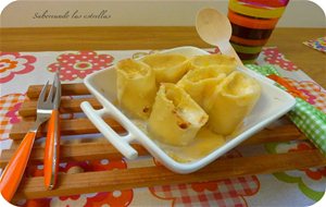 Paccheri Rellenos De Picadillo De Setas Y Queso
