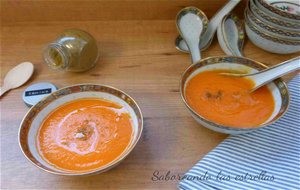 Sopa De Zanahoria Con Naranja
