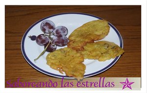 Tortitas De Harina De Garbanzo Y Berberechos
