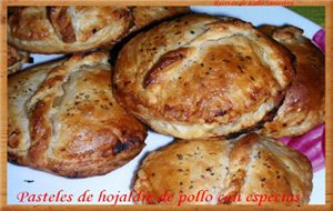 Pasteles De Hojaldre De Pollo Con Especias (pasteles &#8220;requiem Por Un Pollo&#8221;)