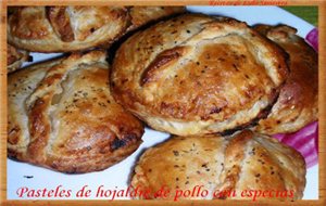 Pasteles De Hojaldre De Pollo Con Especias (pasteles &#8220;requiem Por Un Pollo&#8221;)