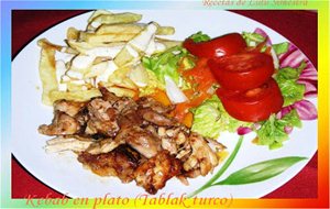 Tablak De La Casa (kebab En Plato)