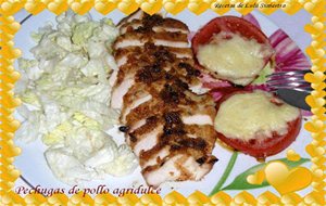 Pechugas De Pollo Agridulces Y Premios De &#8220;la Cocina De Trini Altea&#8221; Y De &#8220;cocina A Buenas Horas&#8221;