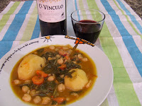 Potaje De Alubias Y Garbanzos.
