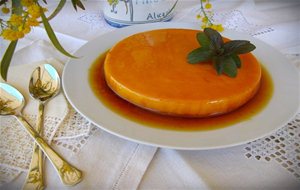 Flan De Queso Y Yogurt
