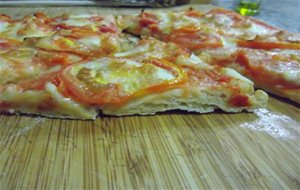 Pizza Básica, Tomate, Orégano Y Mozzarella
