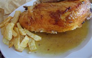 Pollo Al Horno, Receta Típica De Alicante.
