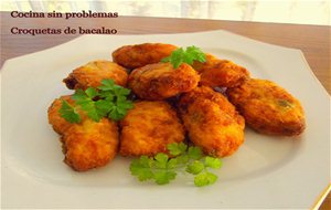 Croquetas De Bacalao Fresco Y Patata.
