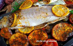 Pescado Al Horno M&#180;chermel
