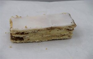 Pastel Milhojas Blanca
