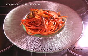 Espaguetis Con Verduras Y Soja (estilo Chino)
