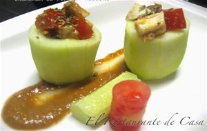 Ensalada De Pepino "relleno"
