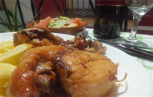 Pollo A La Cerveza
