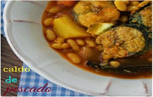 Estornino Con Alubias {caldo De Pescado}
