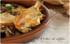 Pollo Al Ajillo {en El Horno}
