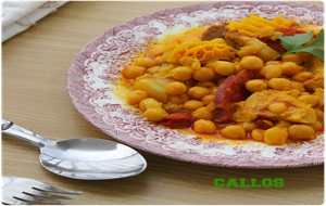 Callos Con Garbanzos
