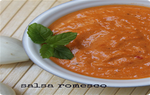 Salsa Romesco Con Verduras
