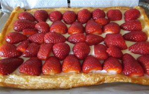 Tarta De Fresas "masquefácil"
