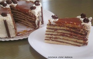 Tarta Dobos  Para Sissi
